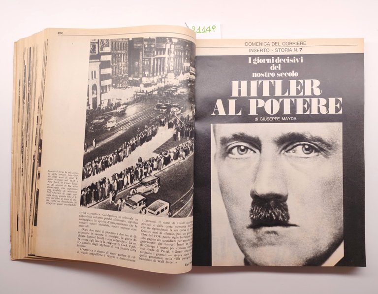 Raccolta dei 12 numeri della Domenica del Corriere Inserto Storia …
