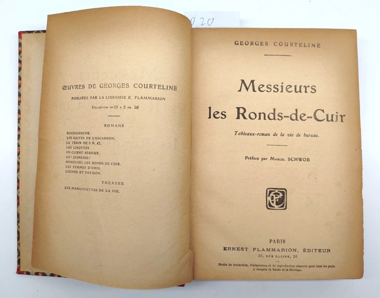 Raccolta di romanzi in francese, Les Ronds De Cuir Leurs …