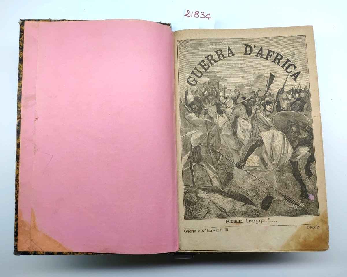 Raccolta Rivista guerra d'Africa anno 1887-1888