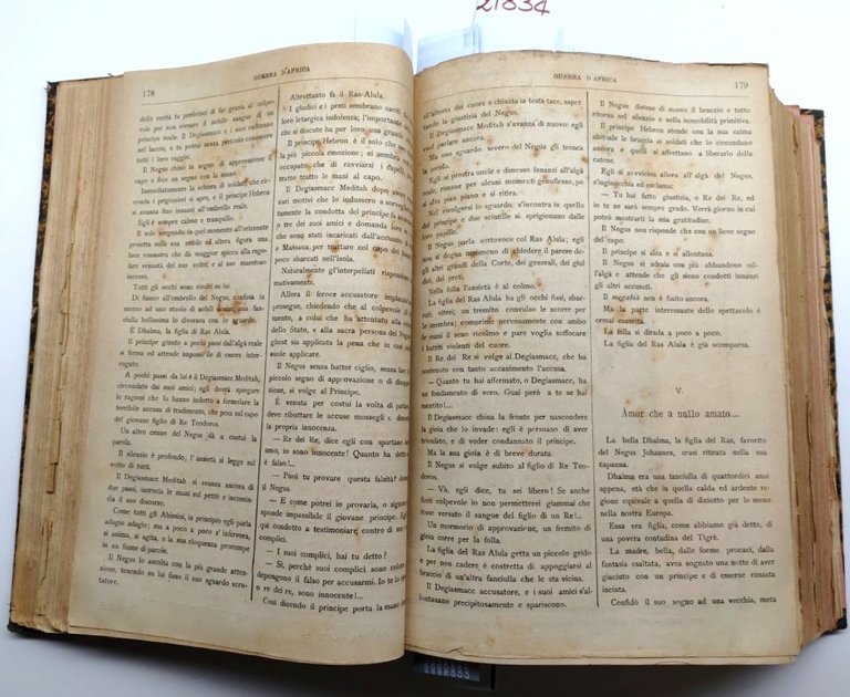 Raccolta Rivista guerra d'Africa anno 1887-1888