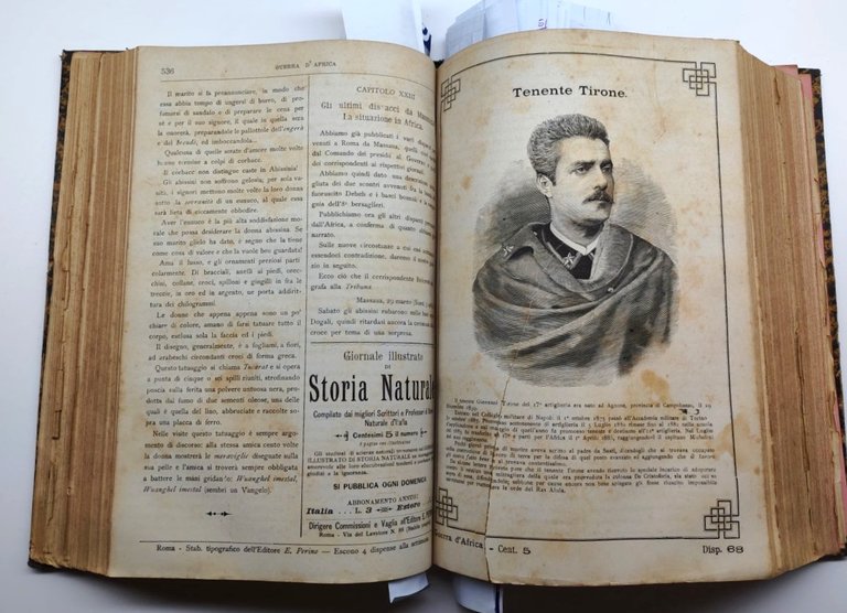 Raccolta Rivista guerra d'Africa anno 1887-1888