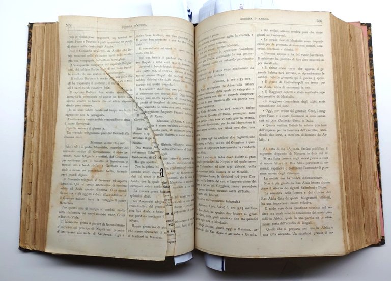Raccolta Rivista guerra d'Africa anno 1887-1888