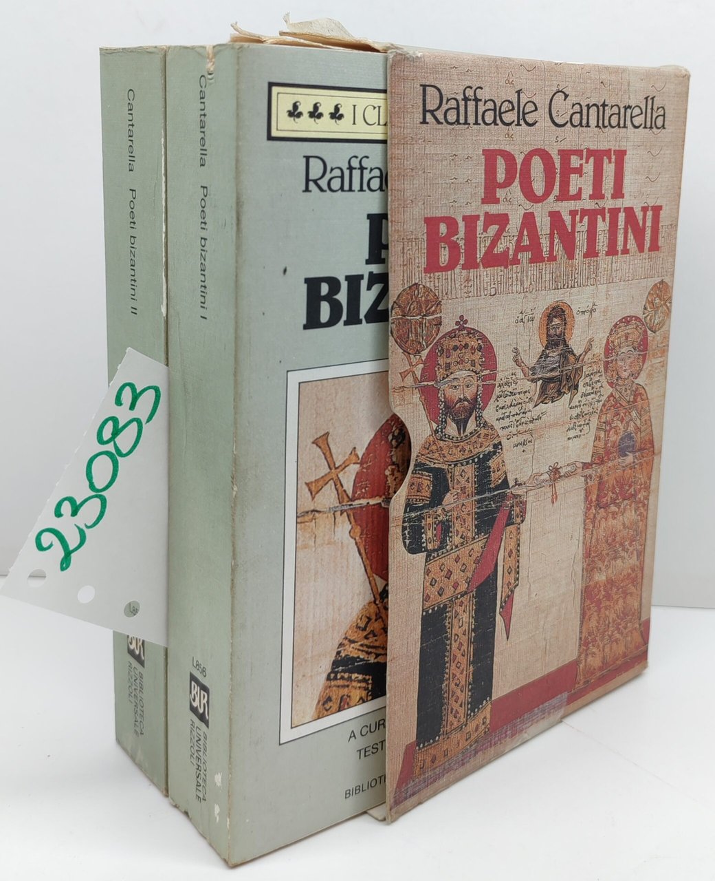Raffaele Cantarella Poeti bizantini 2 volumi BUR Rizzoli 1° edizione … | Immagine principale