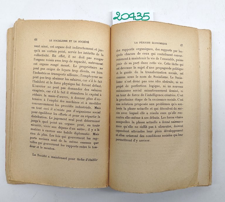 Ramsay Mcdonald Le socialisme et la societè Flammarion 1922