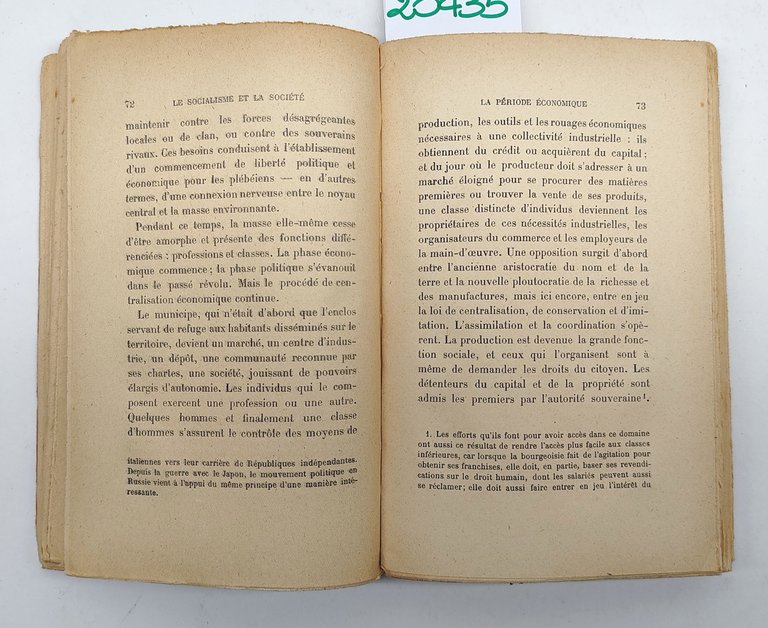 Ramsay Mcdonald Le socialisme et la societè Flammarion 1922