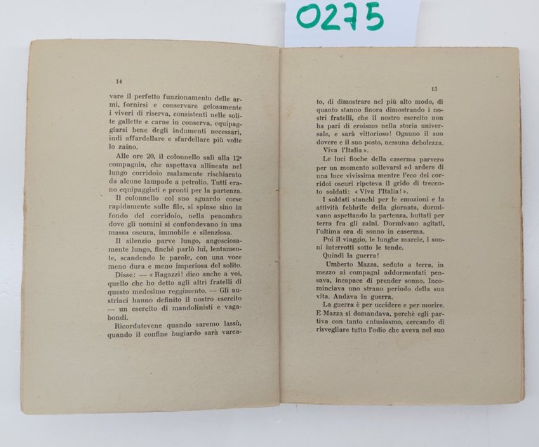 Renato Marotta Una pagina della grande guerra Tipografia San Gaudenzio …