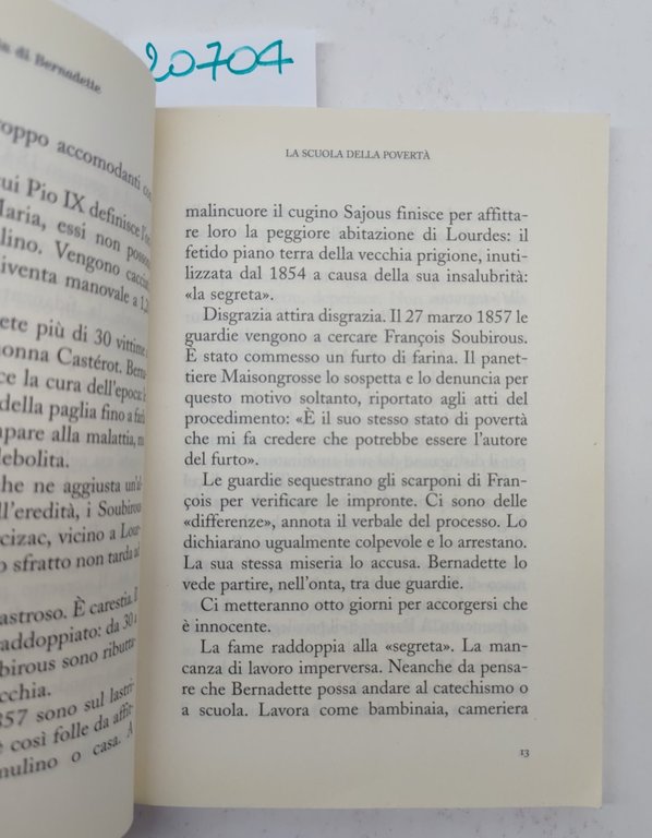 Renée Laurentin Piccola vita di Bernadette introduzione di Giulio Andreotti …