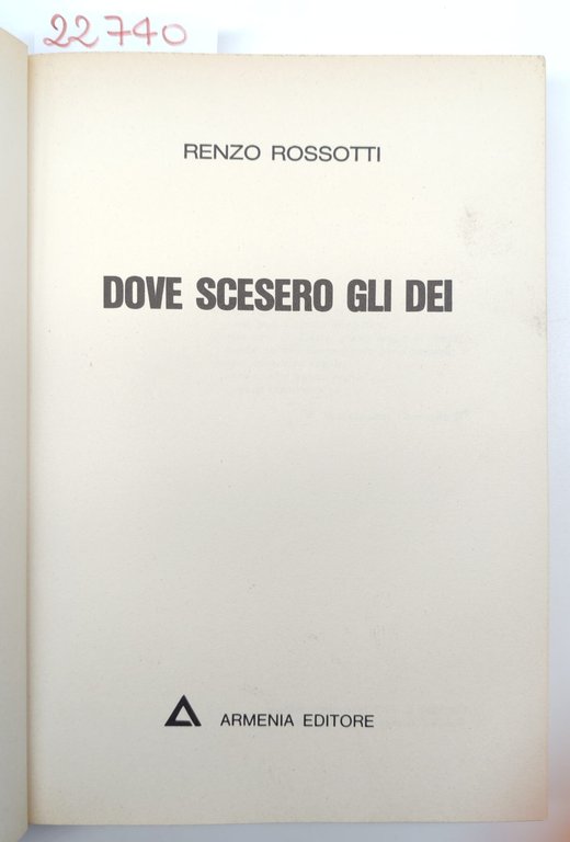 Renzo Rossotti Dove scesero gli Dei Armenia 1975 | Immagine Gallery 3