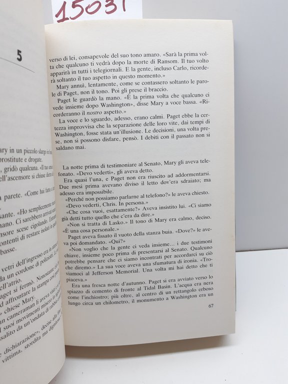 Richard North Patterson Grado di colpevolezza Sperling & Kupfer 1993