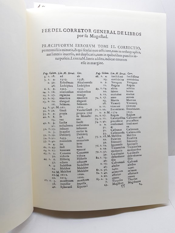 Ristampa anastatica Alphabetum Augustinianum FR Thomae de Herrera Eremitae Augustiniani …
