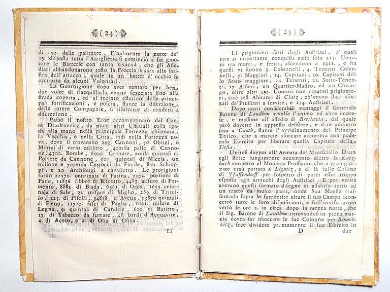 Ristretto della vita e delle azioni del generale d'artiglieria Sig. …