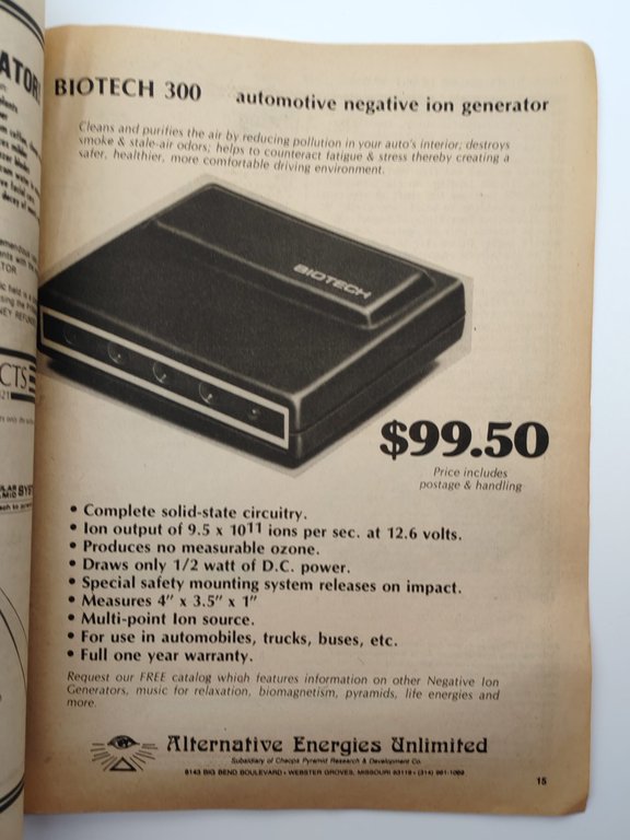 Rivista Ancient Times n. 3 1979 UFO Archeologia Misteriosa Shamballa