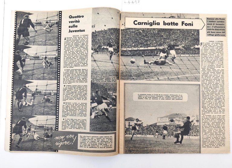 Rivista Calcio Football Grande Settimanale Illustrato 15 Ottobre 1959 Manfredini … | Immagine Gallery 5