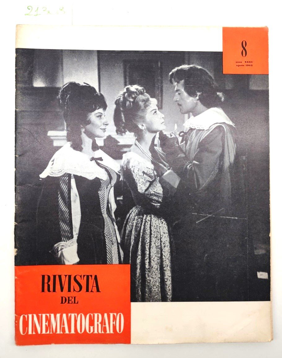 Rivista del cinematografo numero 8 agosto 1962 George Nader Magali …