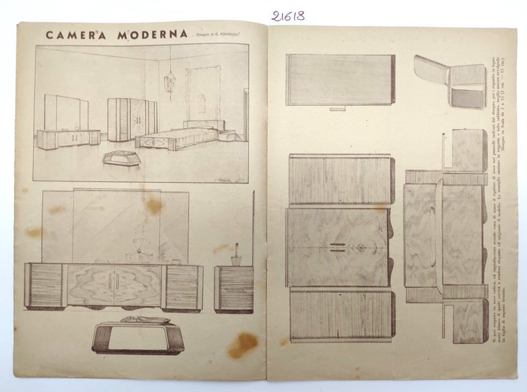 Rivista L'Arte Applicata del Legno Gennaio 1942