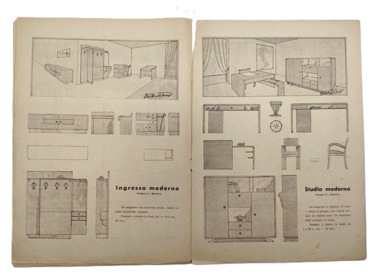 Rivista L'Arte Applicata del Legno N. 11 - Novembre 1939