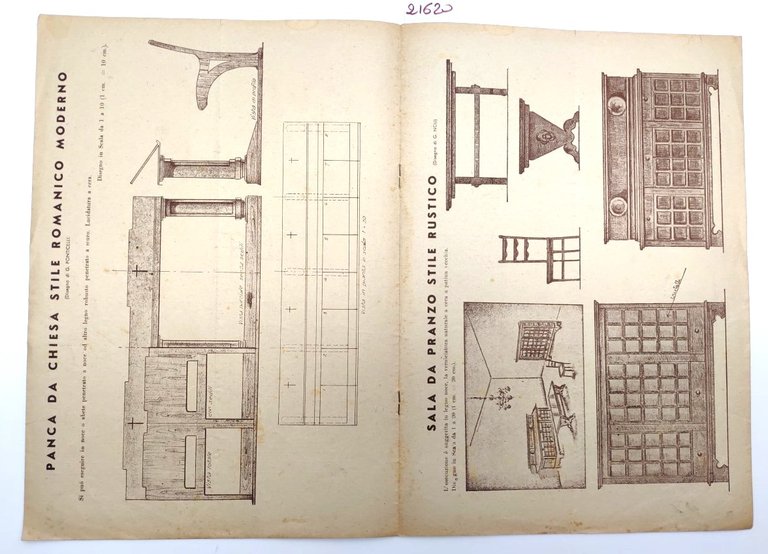 Rivista L'Arte Applicata del Legno N. 4 Aprile 1942