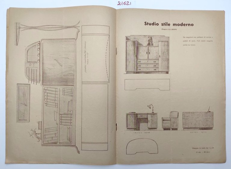 Rivista L'Arte Applicata del Legno N. 7 Luglio 1942