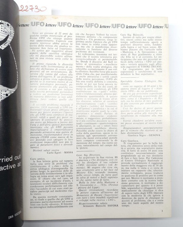 Rivista mensile Ufo annata completa 1979