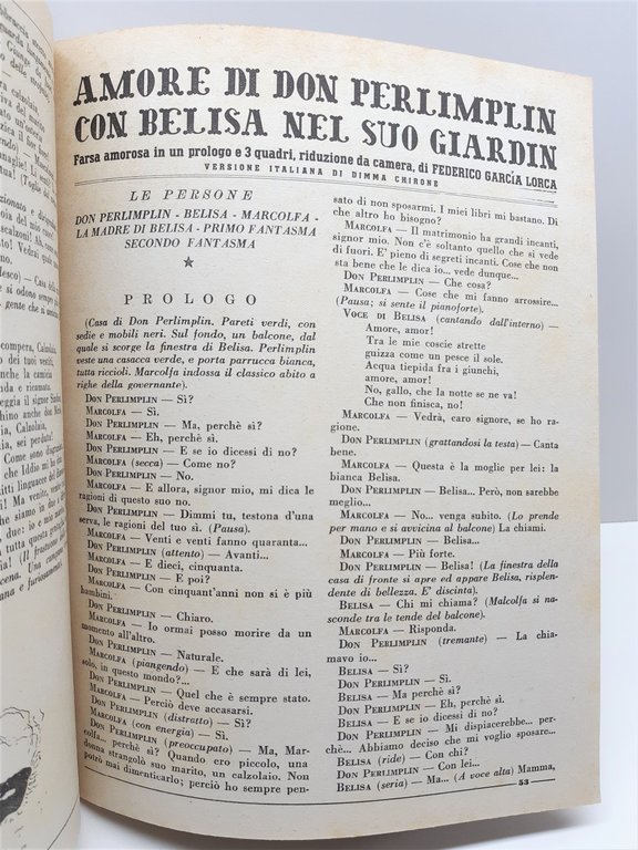 Rivista teatro Il Dramma numero 12-13 Maggio 1946