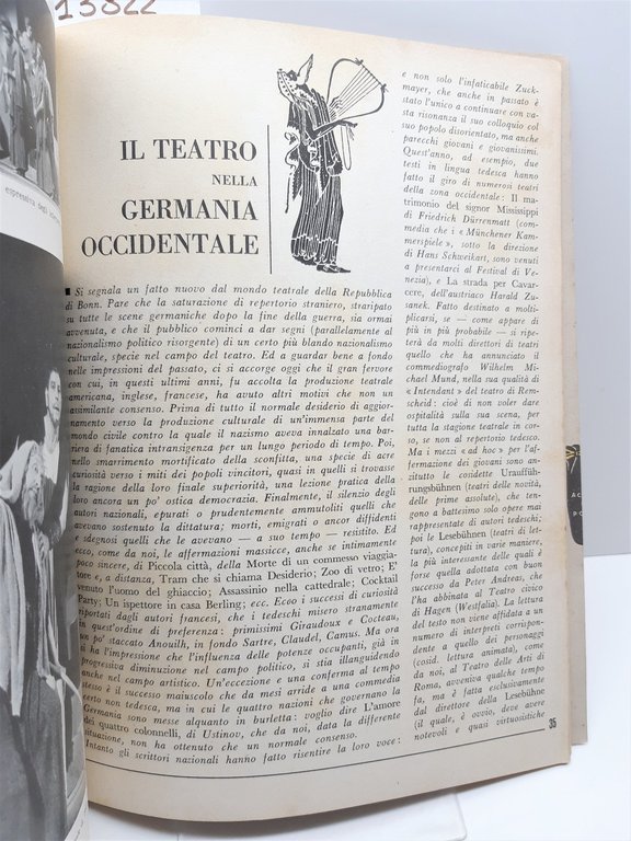 Rivista teatro Il Dramma numero 173 15 gennaio 1953