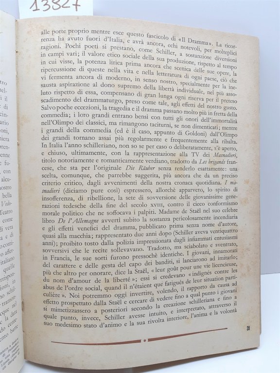 Rivista teatro Il Dramma numero 279 dicembre 1959