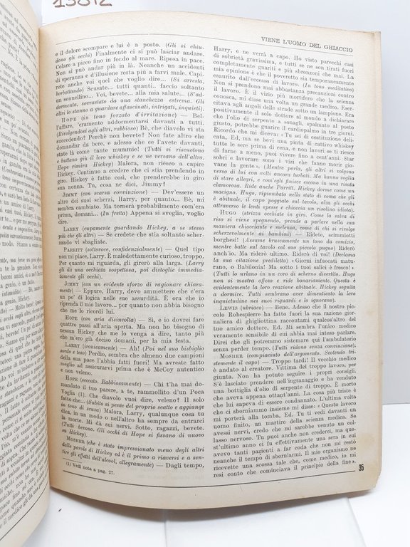 Rivista teatro Il Dramma numero 75-76 1∞ gennaio 1949