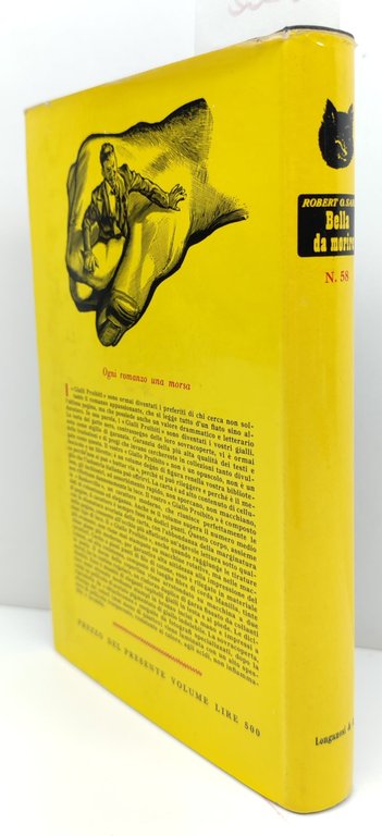 Robert O. Saber Bella da morire Longanesi 1957 n 58