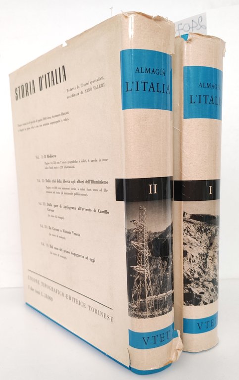 Roberto Almagià L'Italia Utet 1959 due volumi | Immagine Gallery 2