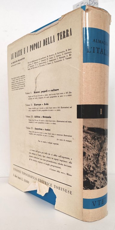 Roberto Almagià L'Italia Utet 1959 due volumi | Immagine Gallery 5