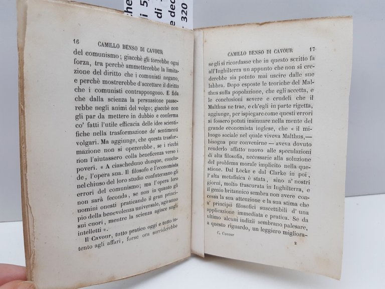 Roggero Bonghi Camillo Benso Conte di Cavour 2° edi. Unione … | Immagine Gallery 4