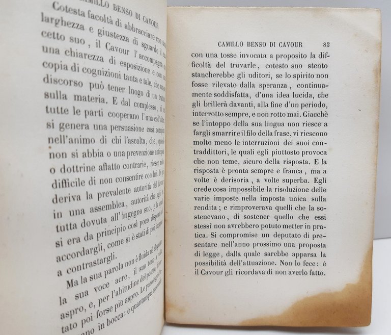 Roggero Bonghi Camillo Benso Conte di Cavour 2° edi. Unione … | Immagine Gallery 6