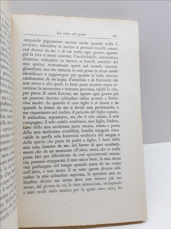 Romanzo Lucio D'ambra La Sosta Sul Ponte Mondadori 1937