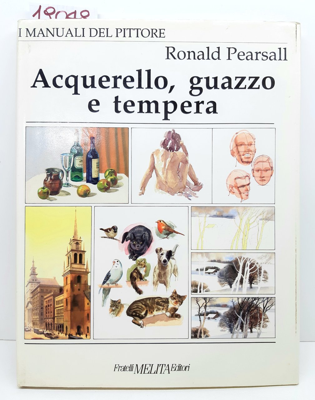 Ronald Pearsall Acquerello guazzo e tempera Melita 1991