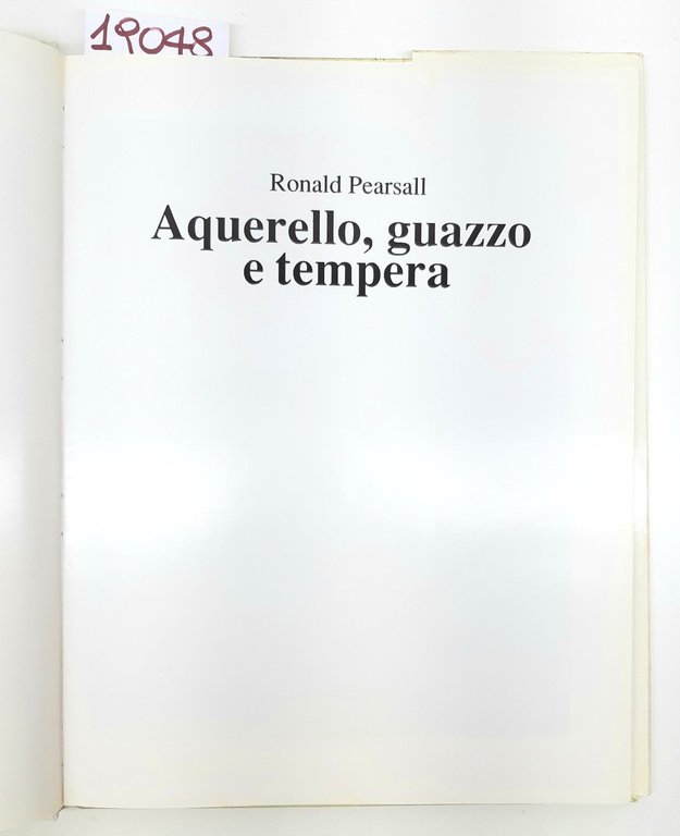 Ronald Pearsall Acquerello guazzo e tempera Melita 1991 | Immagine Gallery 5