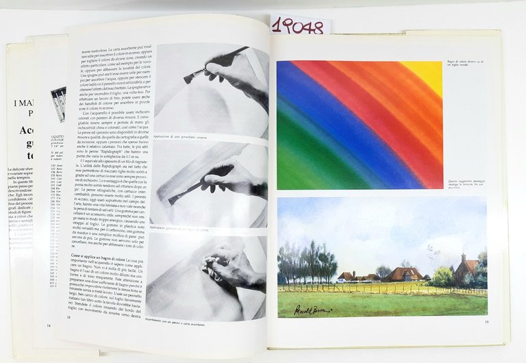Ronald Pearsall Acquerello guazzo e tempera Melita 1991 | Immagine Gallery 6