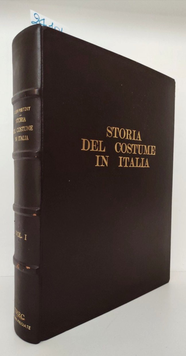 Rosita Levi Pizetzky Storia del costume in Italia Vol. 1° … | Immagine principale