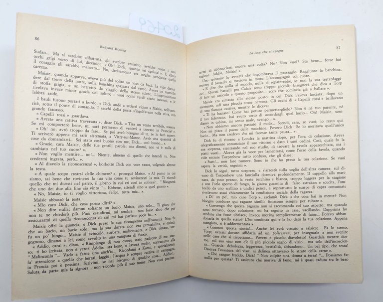 Rudyard Kipling La luce che si spegne Bietti 1967