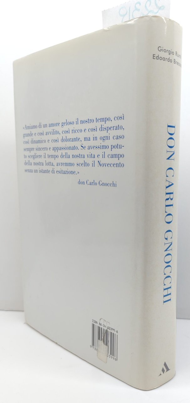 Rumi, Bressan, Don Carlo Gnocchi Mondadori 1° edizione 2002 | Immagine principale