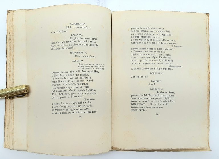 S. Benelli La Maschera Di Bruto 2° migliaio 1909 Treves …