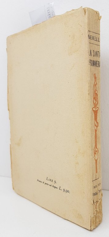 S. Benelli La Santa Primavera 1∞ impressione 1923 Treves Abela … | Immagine Gallery 2