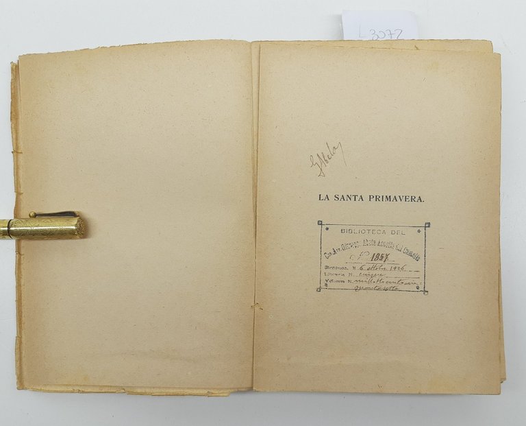 S. Benelli La Santa Primavera 1∞ impressione 1923 Treves Abela … | Immagine Gallery 4