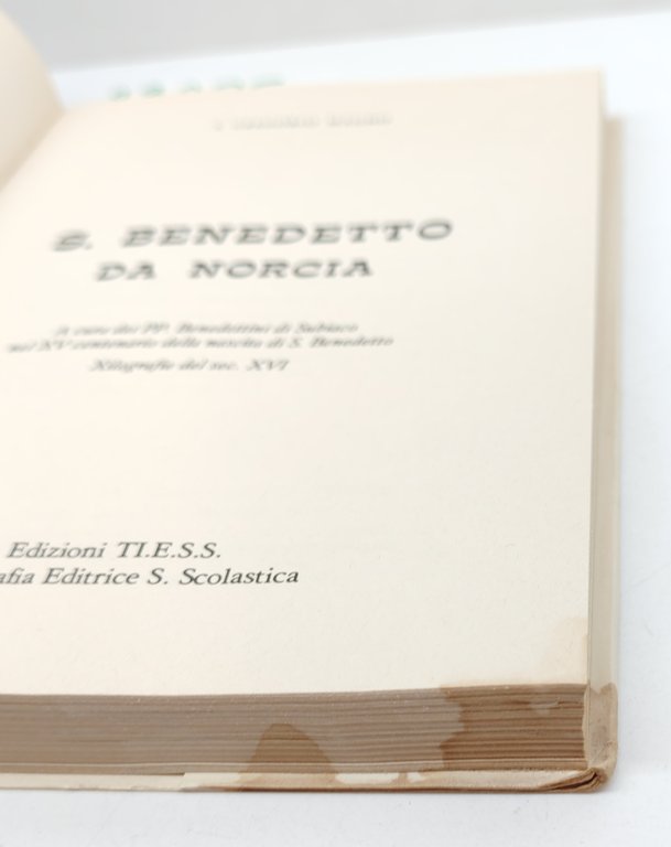 S Gregorio Magno Benedetto da Norcia TI.E.S.S. 2° edizione 1980 | Immagine Gallery 4