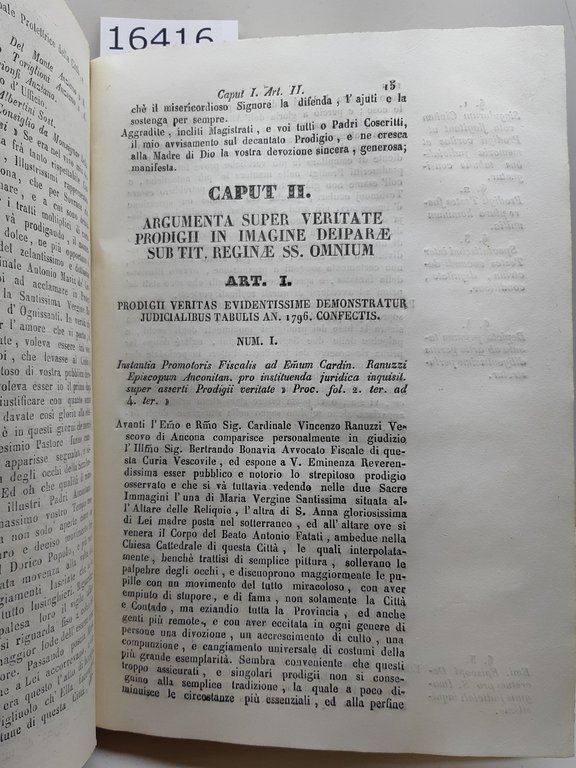 Sacra rituum Congregatione Cardinali Lambruschini relatore Anconitana confirmationis electionis Beata …