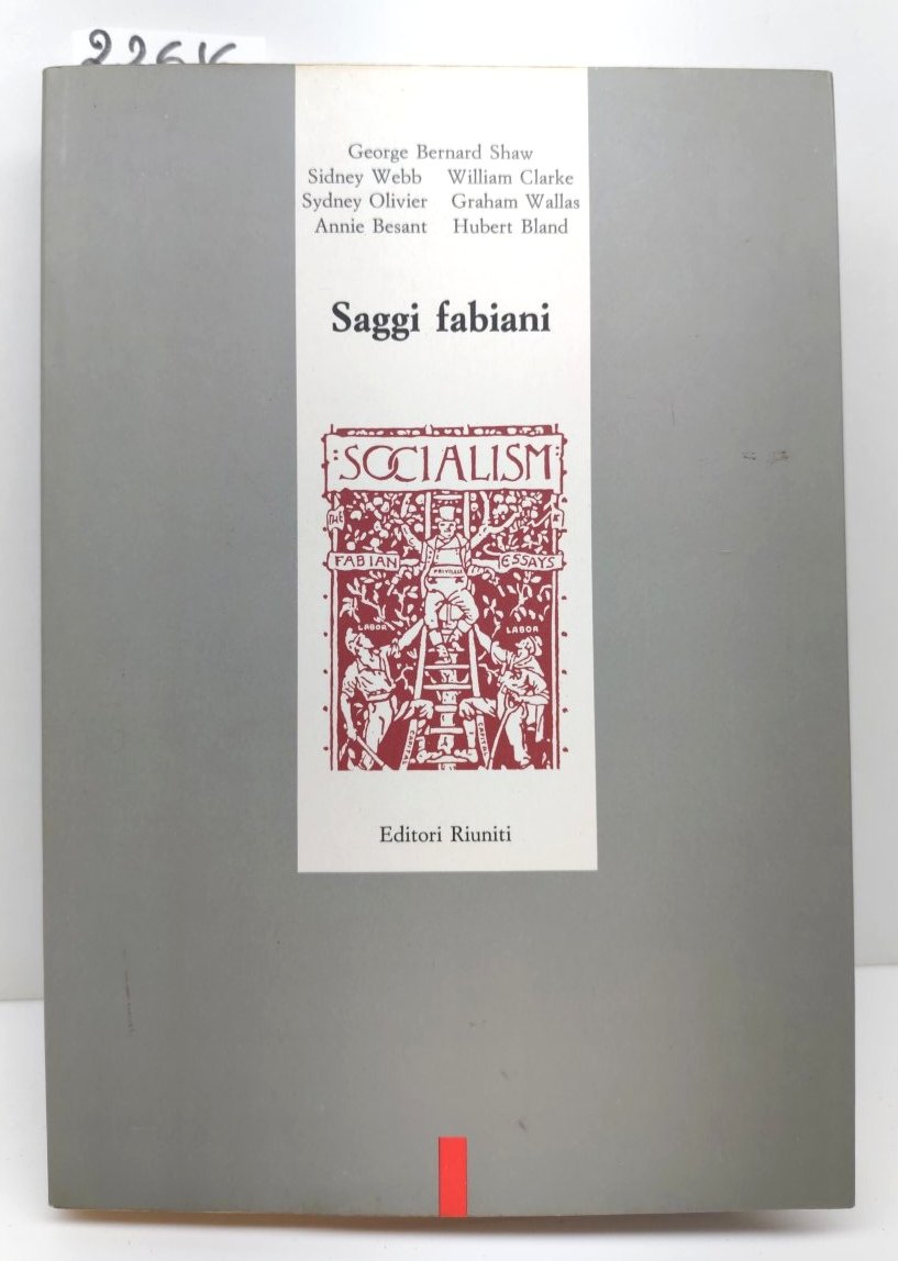 Saggi Fabiani Editori Riuniti 1° edizione 1990