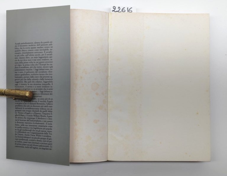 Saggi Fabiani Editori Riuniti 1° edizione 1990