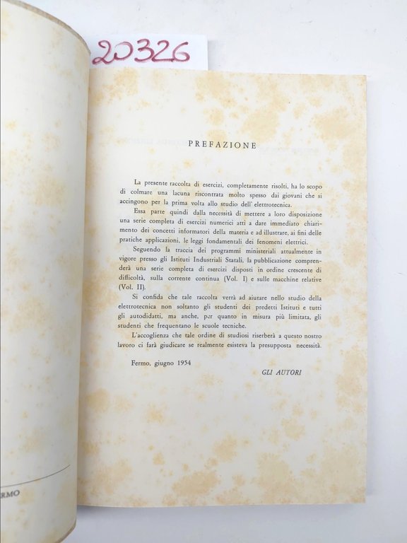 Sagripanti Serdoz Esercizi di elettrotecnica in corrente continua Fermo 1961