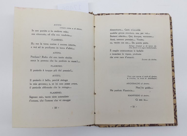 Sam Benelli L'amore dei tre Re Treves 1910 2° impressione | Immagine Gallery 4