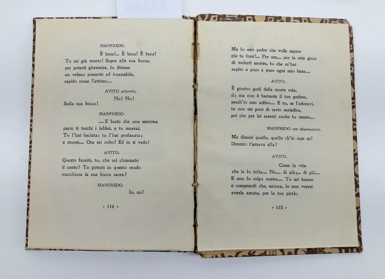 Sam Benelli L'amore dei tre Re Treves 1910 2° impressione | Immagine Gallery 5