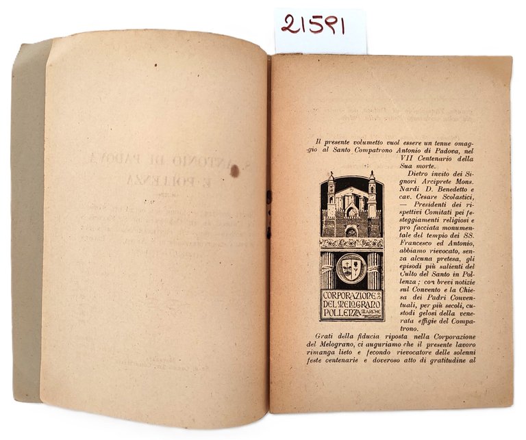 Sant'Antonio di Padova e Pollenza ricordo del VII centenario della …
